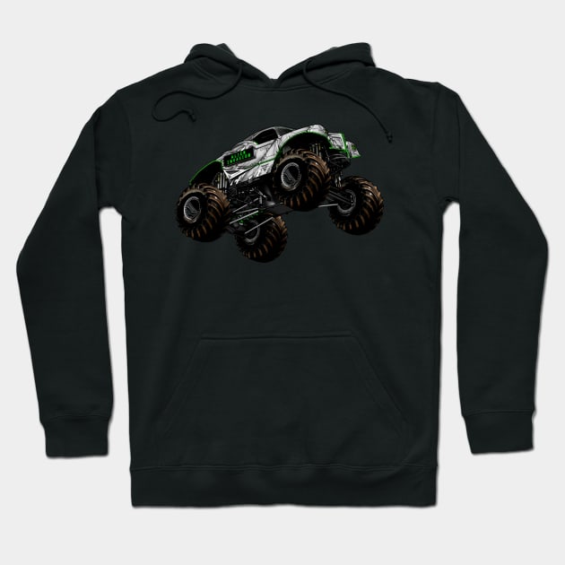 The Grey Truck Inv Hoodie by rickyrickbob